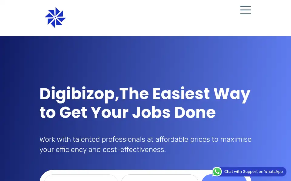 Screenshot of digibizop.com
