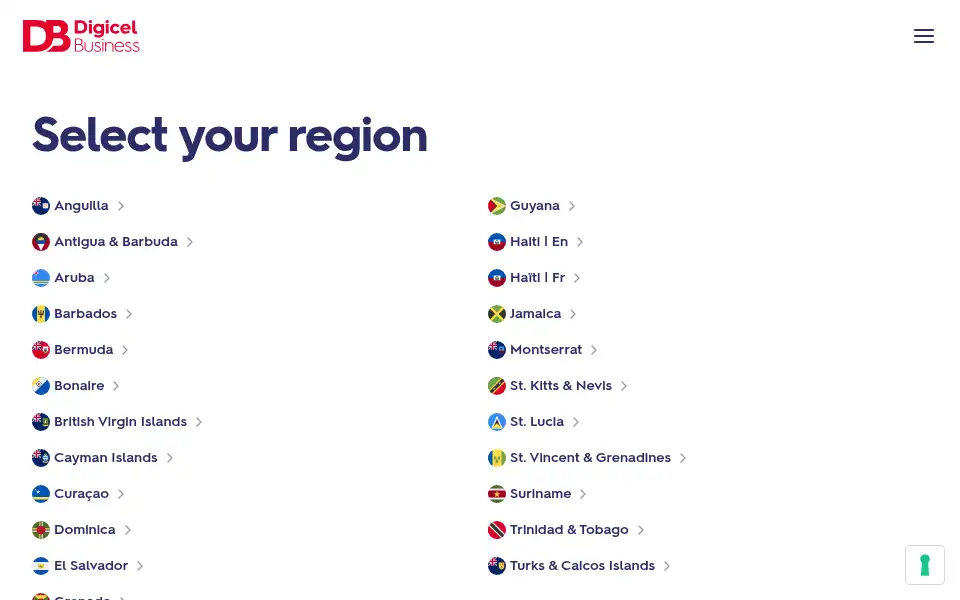 Screenshot of digicelbusiness.com