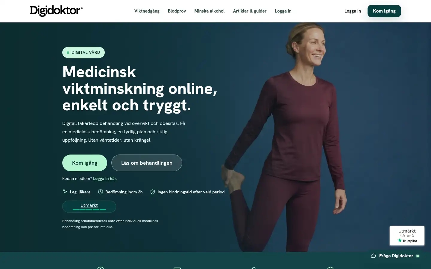 Screenshot of digidoktor.se