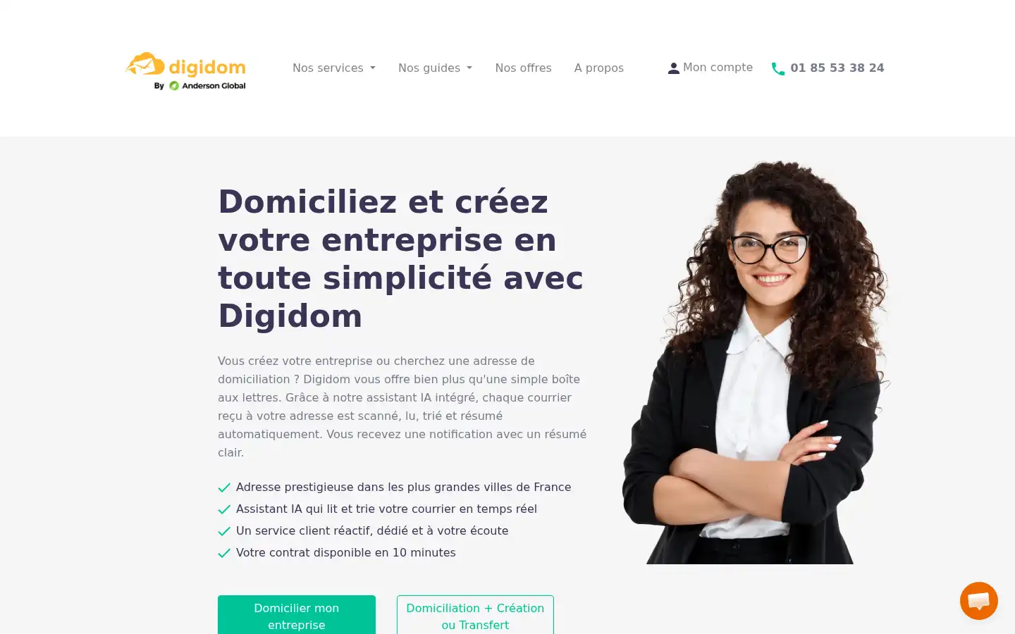 Screenshot of digidom.pro