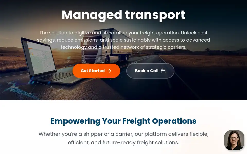 Screenshot of digihaul.com