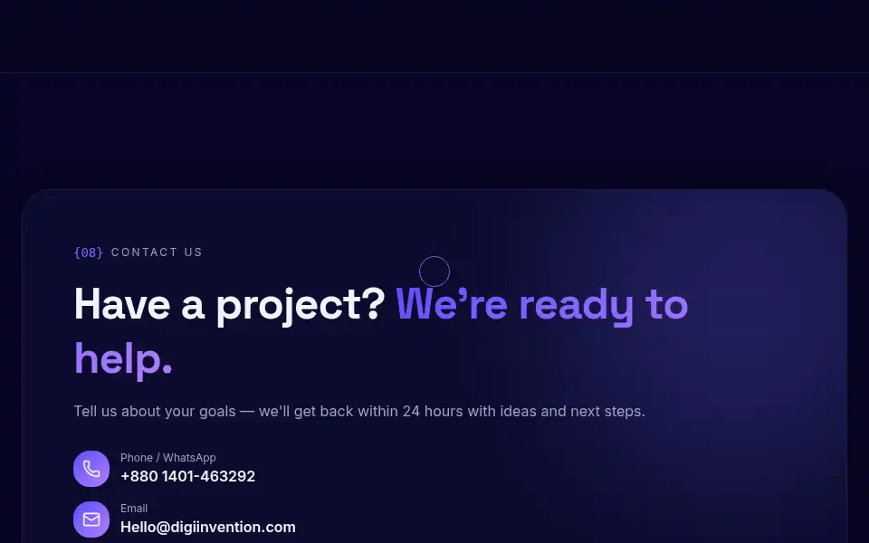 Screenshot of digiinvention.com