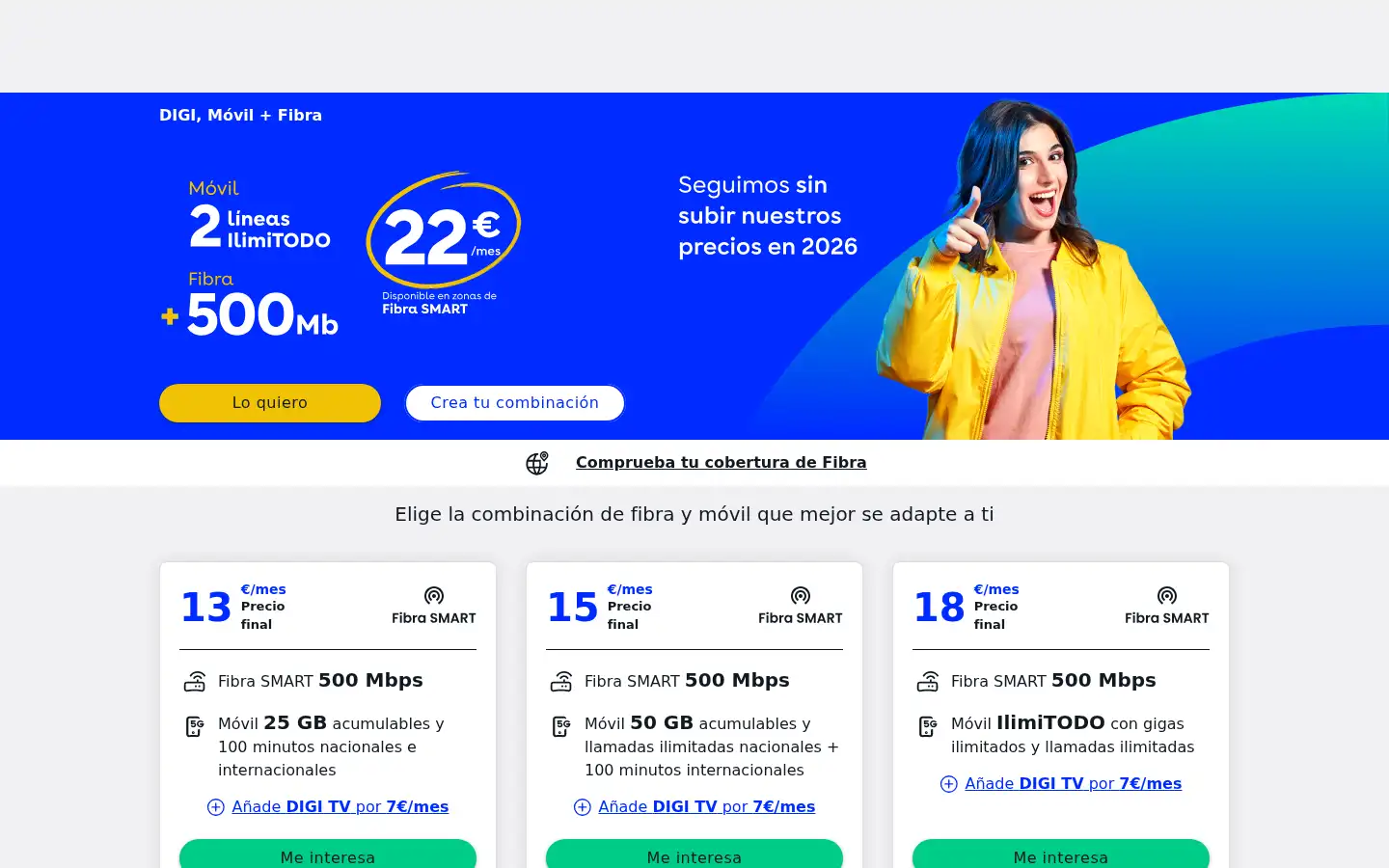 Screenshot of digimobil.es