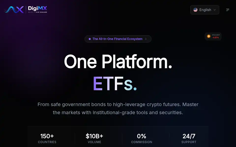 Screenshot of digimx.io