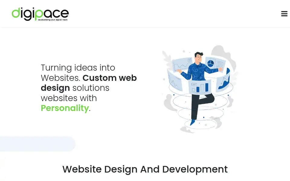 Screenshot of digipacetech.com