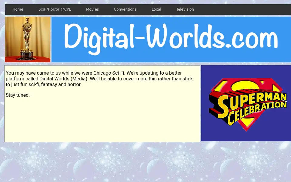 Screenshot of digital-worlds.com