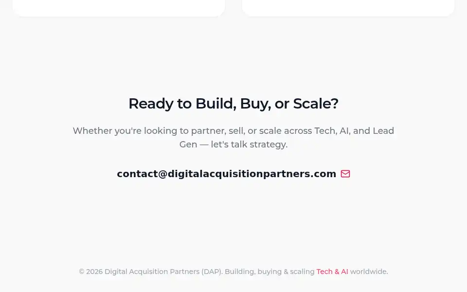 Screenshot of digitalacquisitionpartners.com