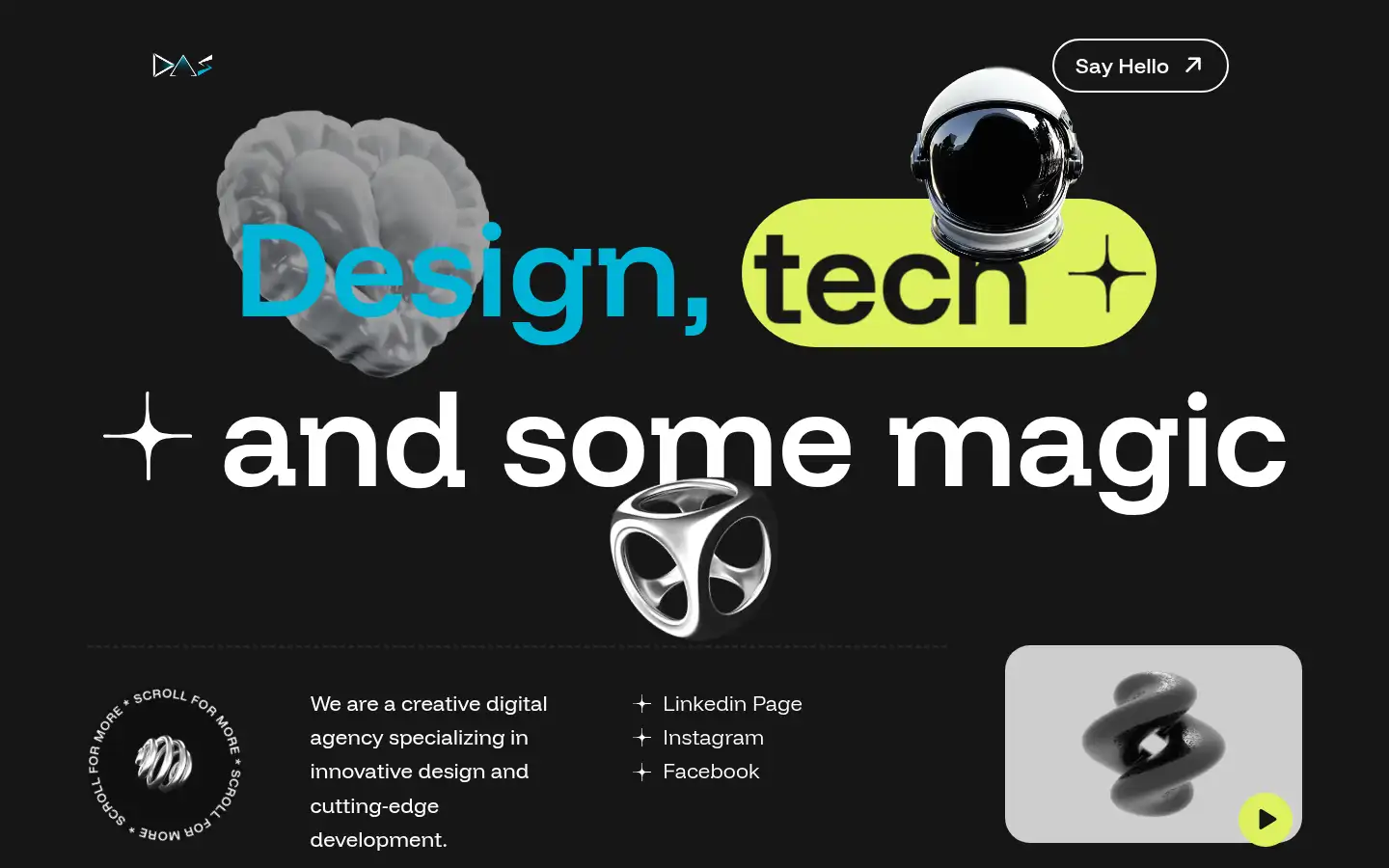 Screenshot of digitalalterationstudio.in