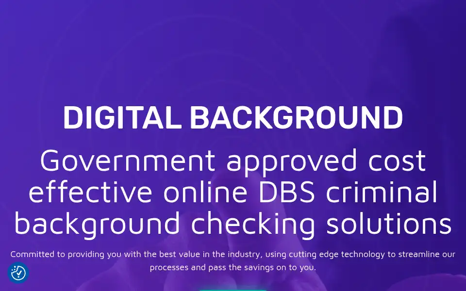 Screenshot of digitalbackground.co.uk