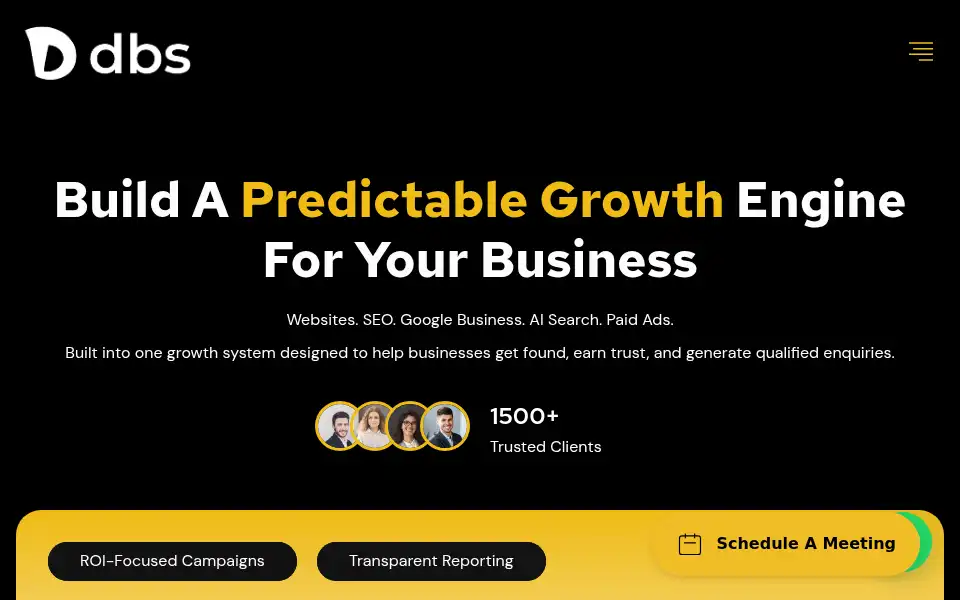 Screenshot of digitalbrandingstudio.com