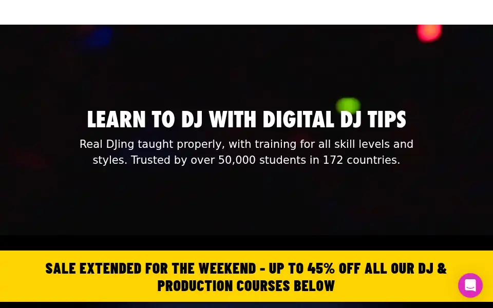 Screenshot of digitaldjtips.com