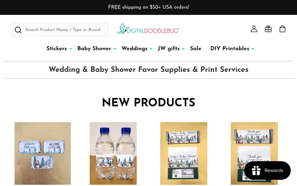 Screenshot of digitaldoodlebug.com