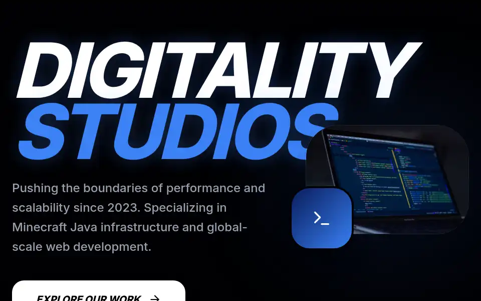 Screenshot of digitality.dev