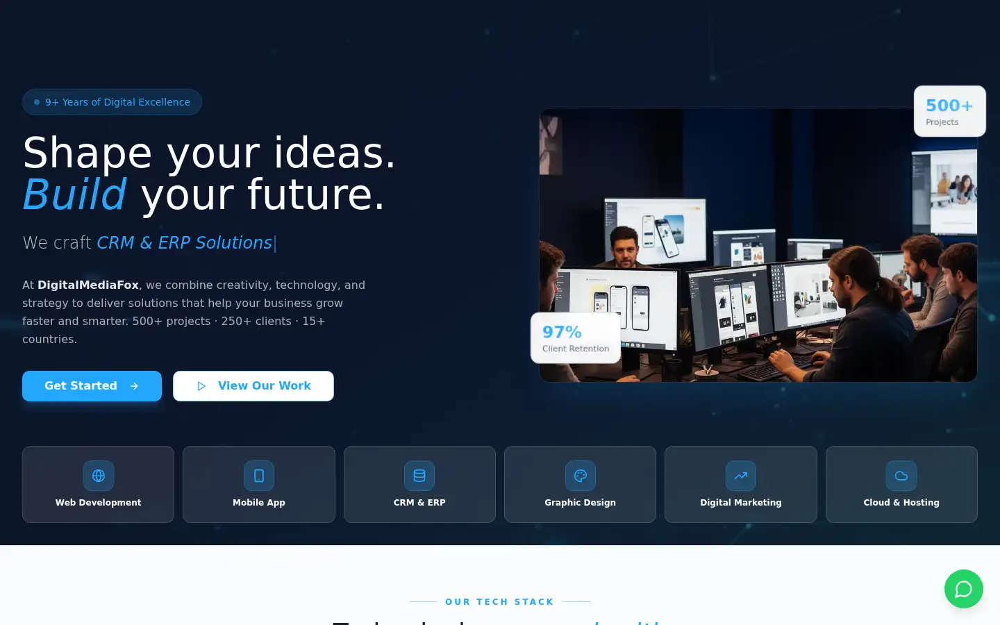 Screenshot of digitalmediafox.com