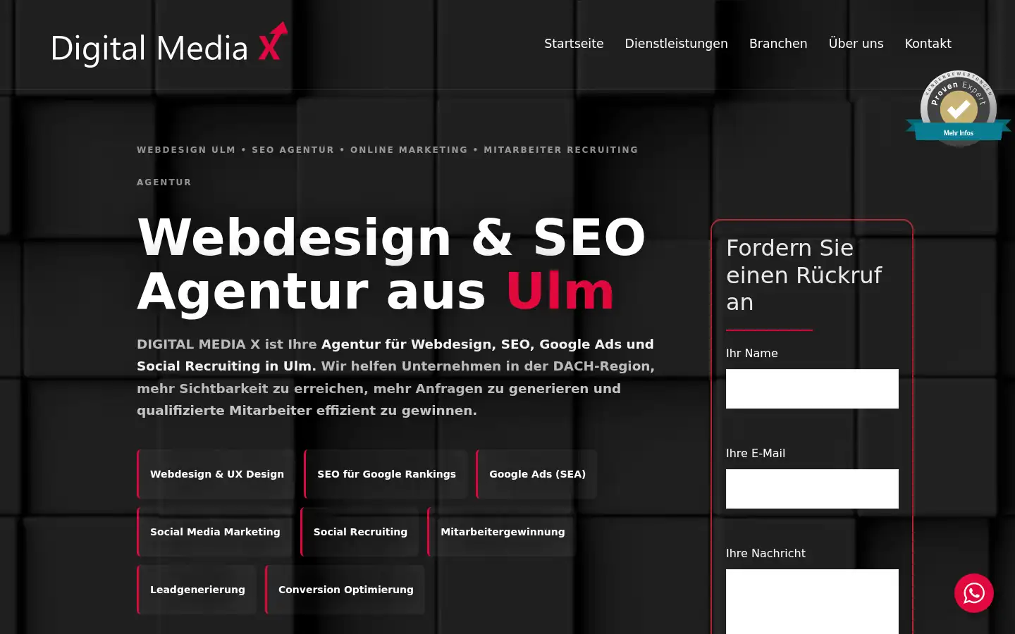 Screenshot of digitalmediax.de