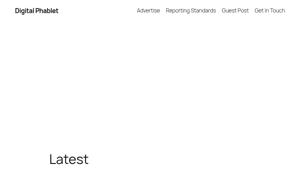 Screenshot of digitalphablet.com