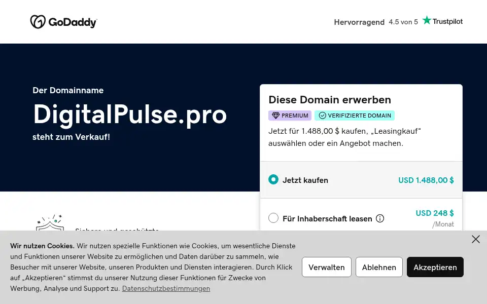 Screenshot of digitalpulse.pro