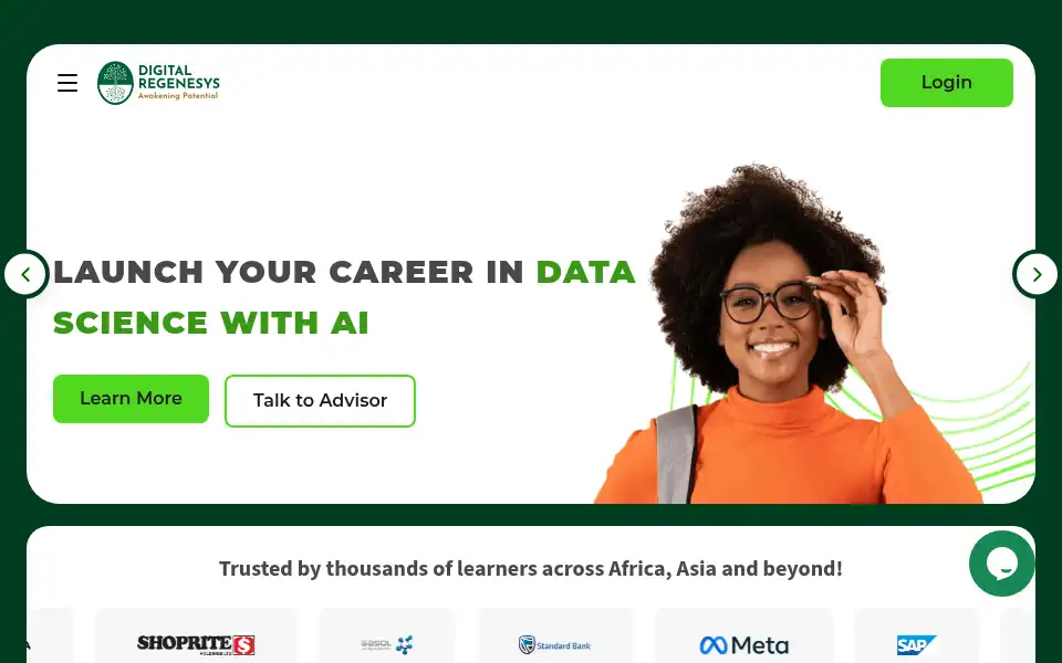 Screenshot of digitalregenesys.com