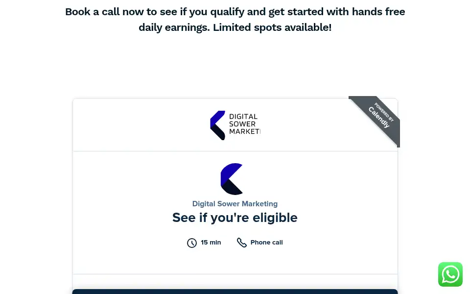 Screenshot of digitalsowermarketing.com