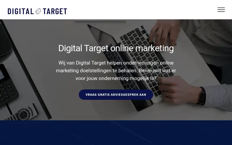 Screenshot of digitaltarget.nl