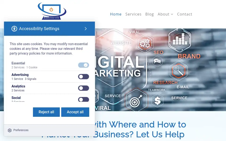 Screenshot of digitalthatdelivers.com