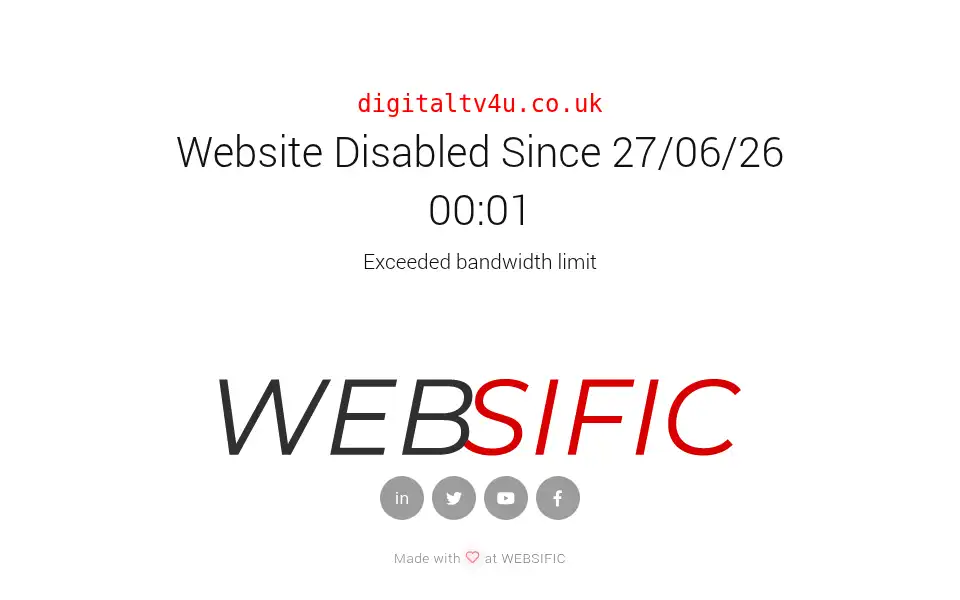 Screenshot of digitaltv4u.co.uk