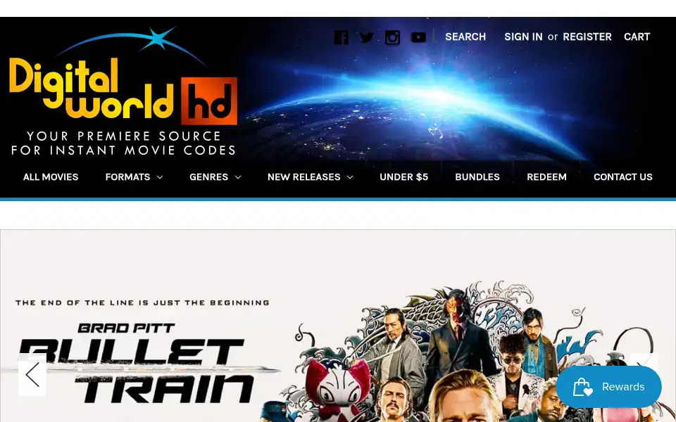 Screenshot of digitalworldhd.com