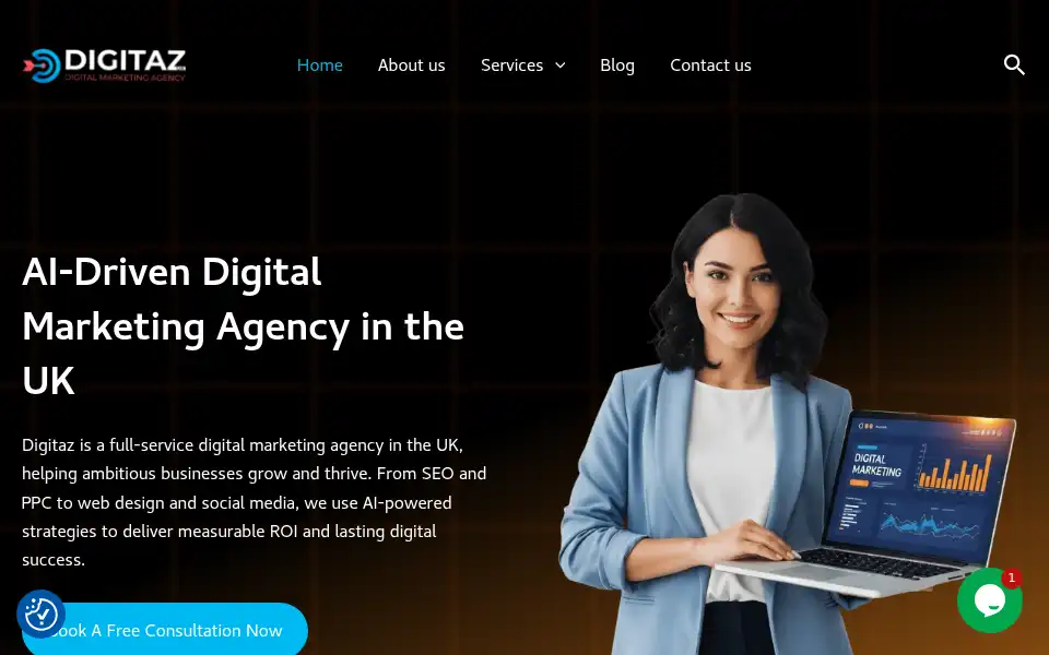 Screenshot of digitazuk.com