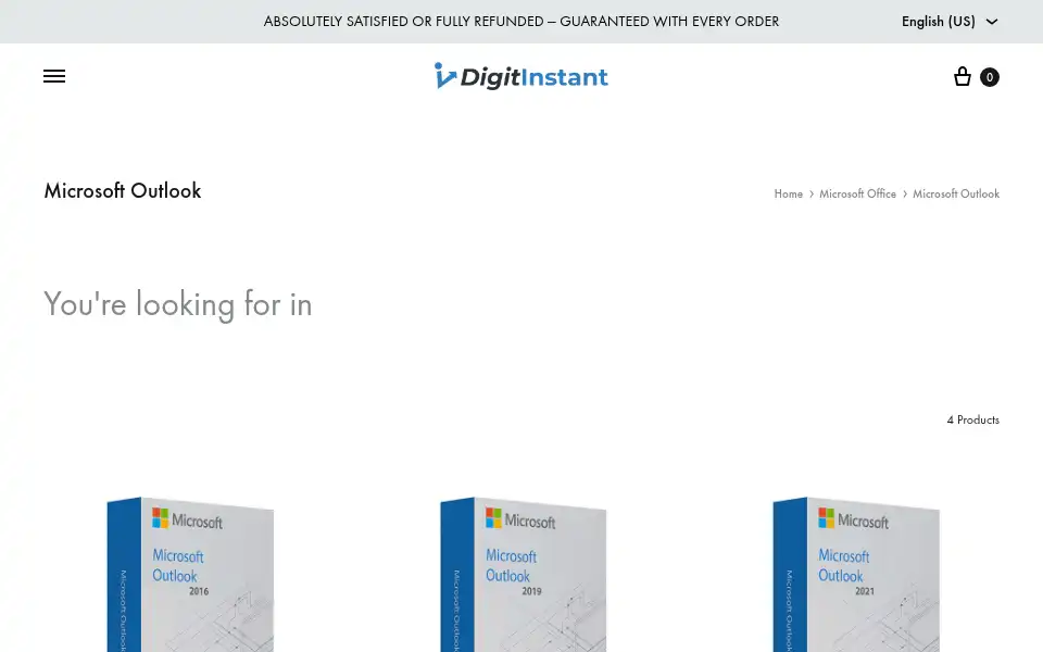 Screenshot of digitinstant.com