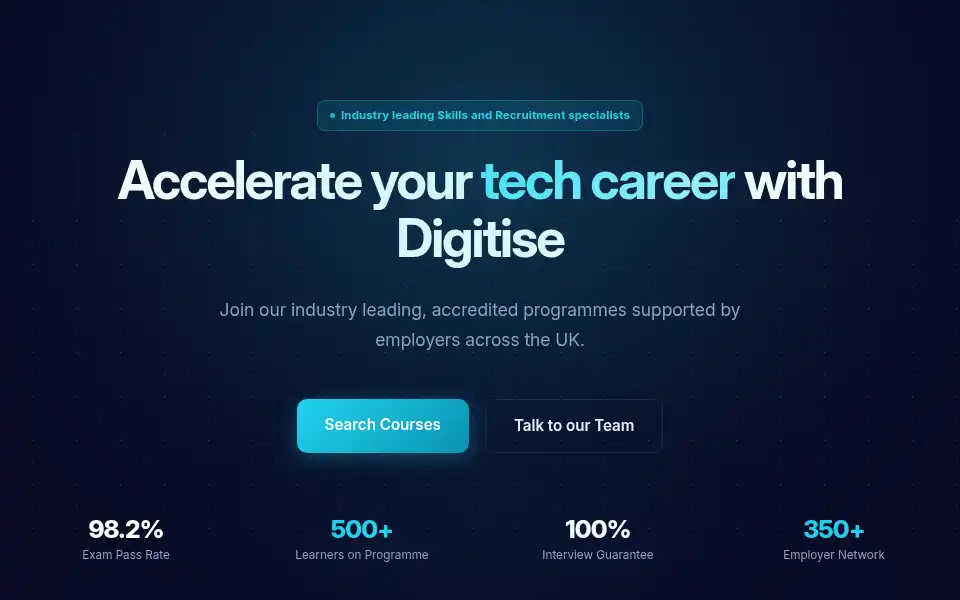 Screenshot of digitise.tech