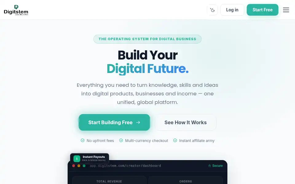 Screenshot of digitstem.com