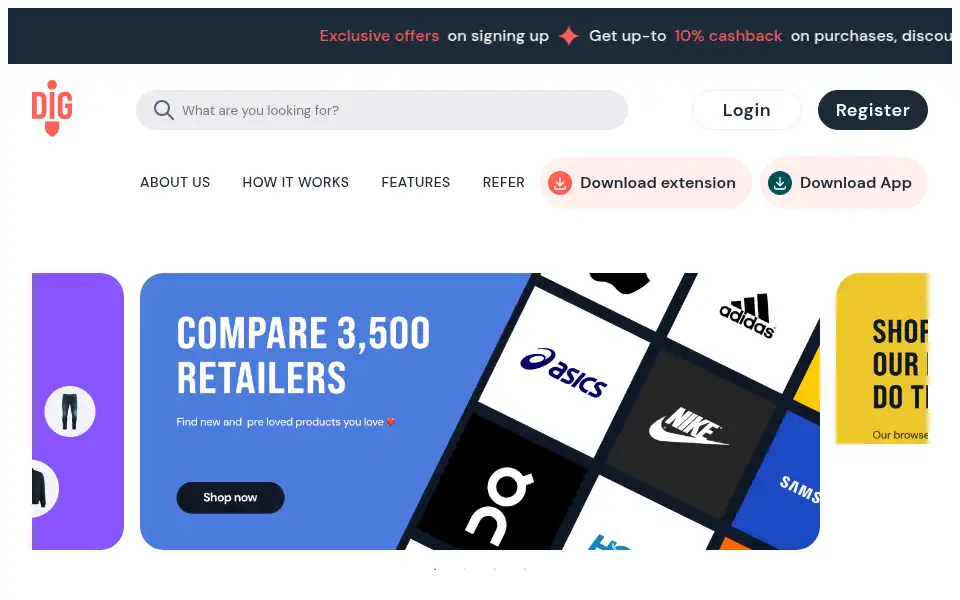 Screenshot of digthisdeal.com