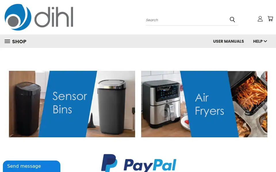 Screenshot of dihl.co.uk