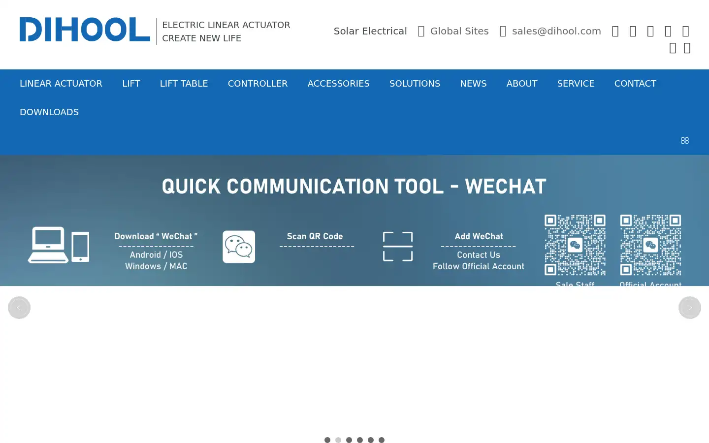 Screenshot of dihool.com