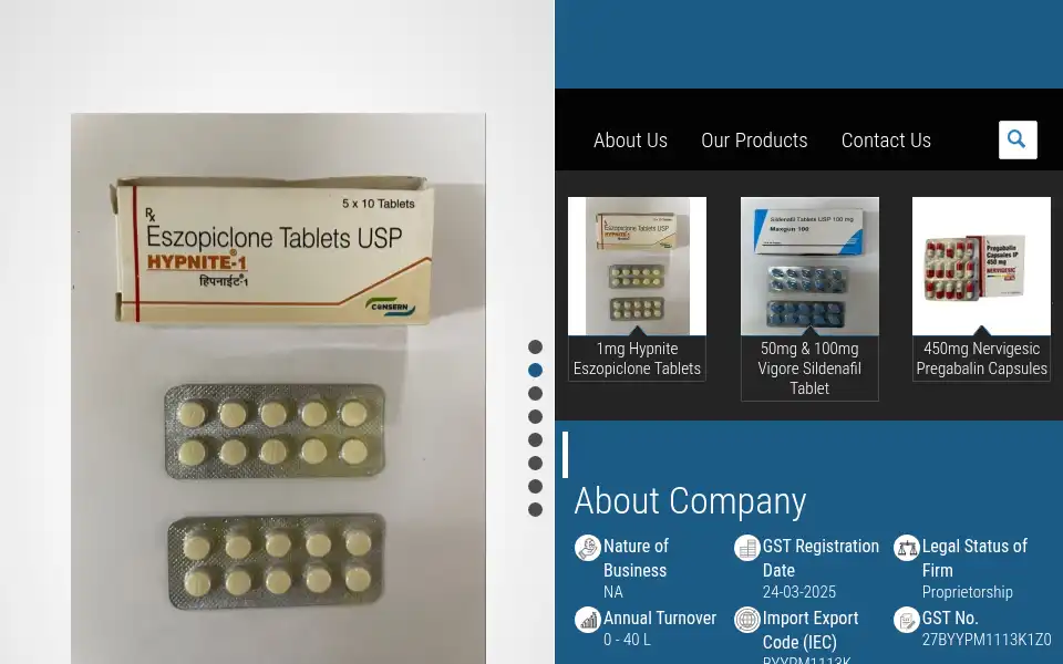 Screenshot of diligentpharmacy.com