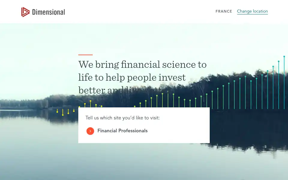 Screenshot of dimensional.com