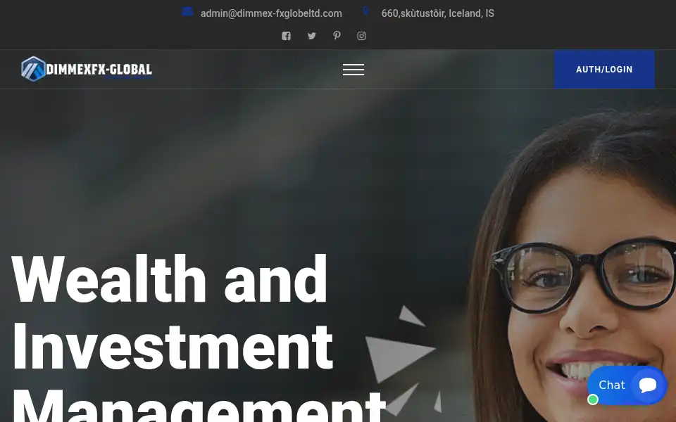 Screenshot of dimmex-fxglobeltd.com