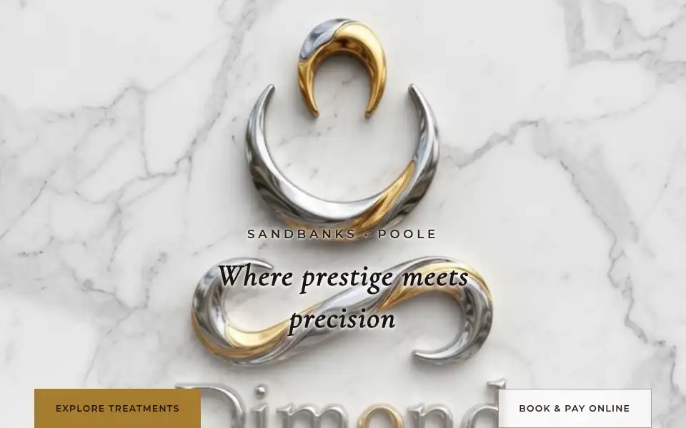 Screenshot of dimondclinic.co.uk