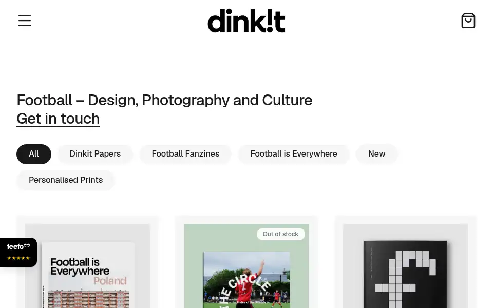 Screenshot of dinkit.co.uk