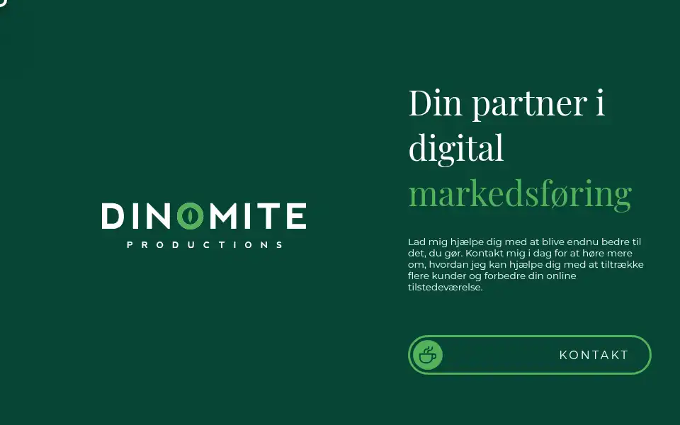 Screenshot of dinomite.dk