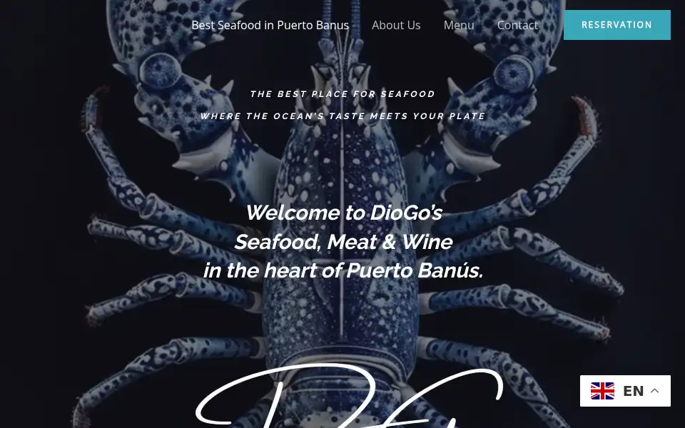 Screenshot of diogos.es