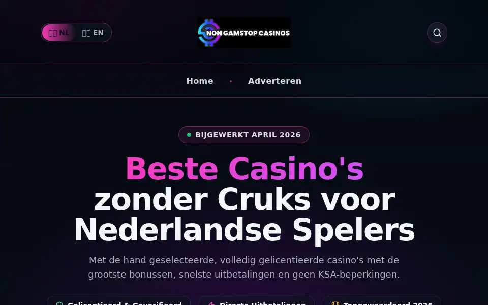Screenshot of direct-spelen.trusted-uk-casinos.site