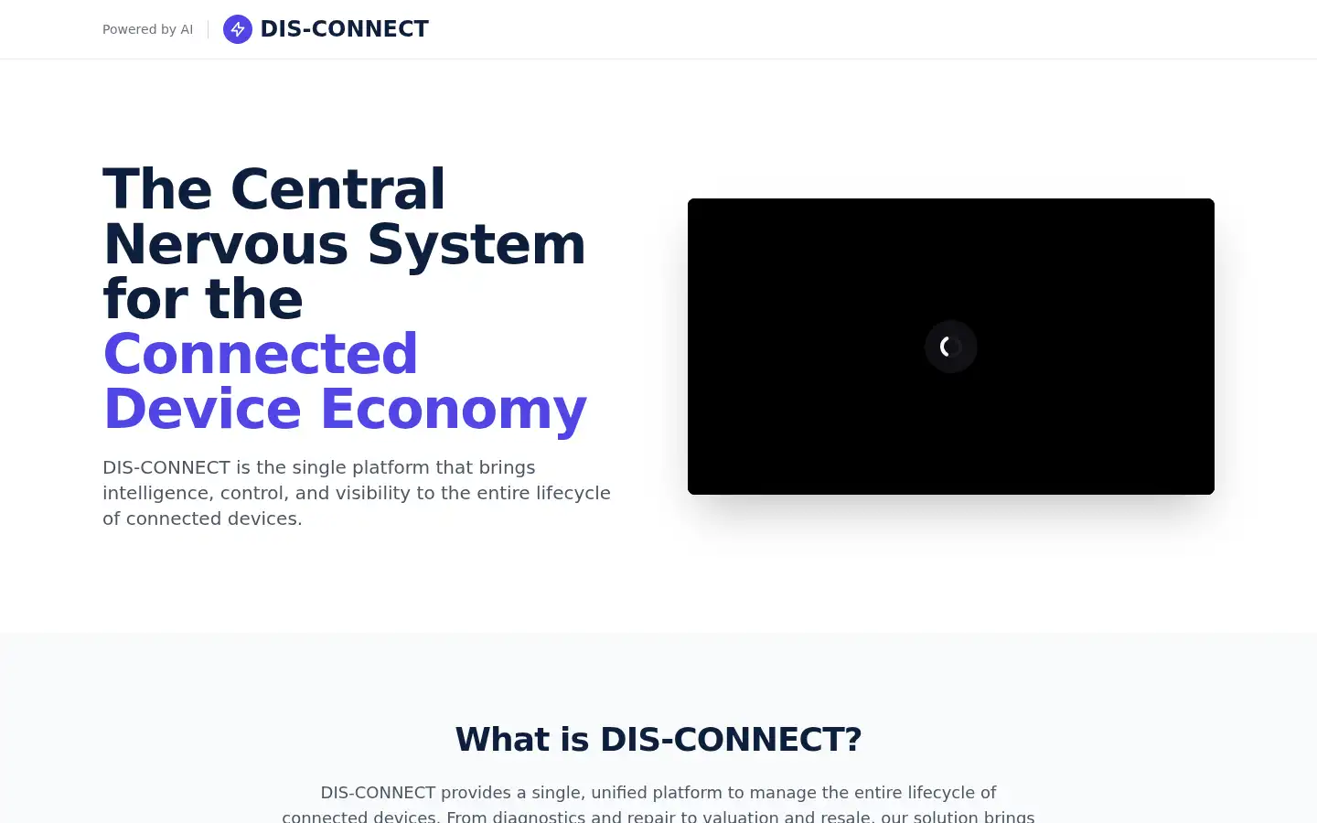 Screenshot of dis-connect.de