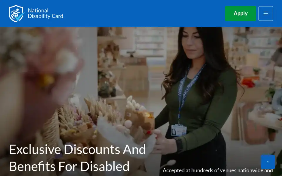 Screenshot of disabilityid.co.uk
