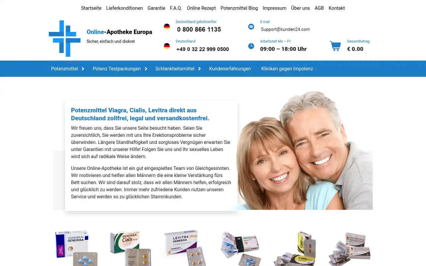 Screenshot of diskrete-apotheke.de
