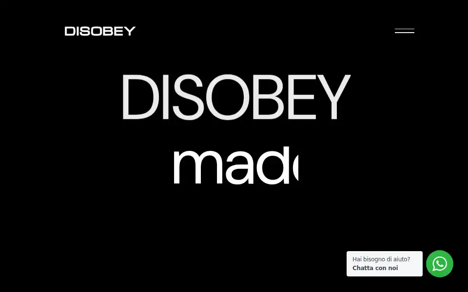 Screenshot of disobey.club