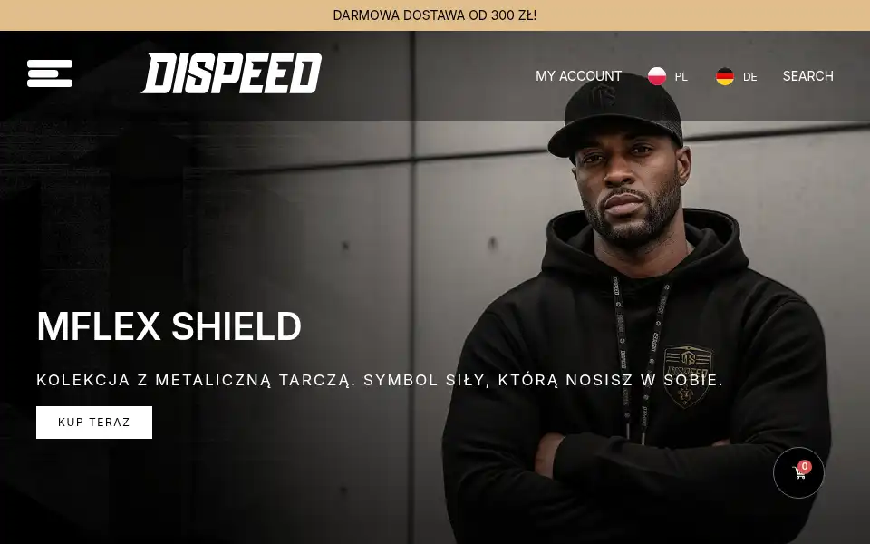 Screenshot of dispeed.pl