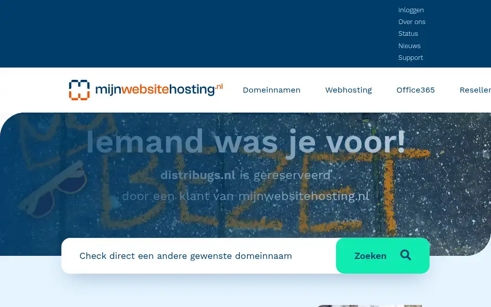 Screenshot of distribugs.nl
