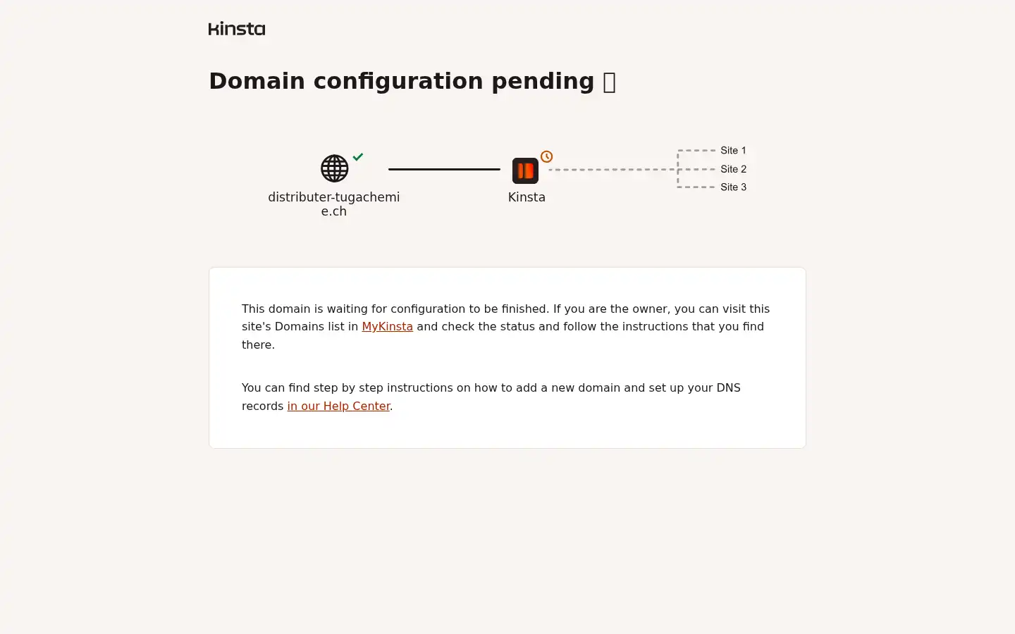 Screenshot of distributer-tugachemie.ch