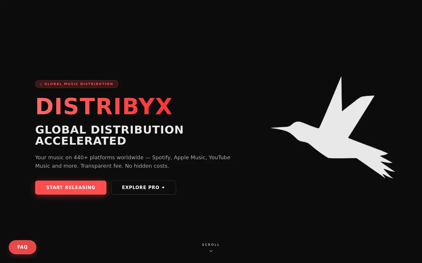 Screenshot of distribyx.me